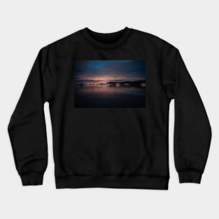 Menai Straights Sunrise Blushes Crewneck Sweatshirt